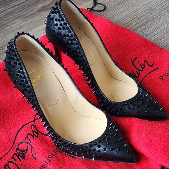 Christian Louboutin Black Heels - Picture 1 of 7